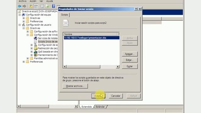Ejecutar script políticas de grupo (GPO) Windows Server смотреть онлайн
