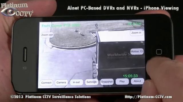 iPhone Security Cameras - Alnet PC Based DVRs and NVRs смотреть онлайн