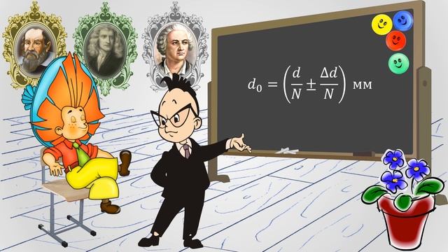 3. Метод рядов. Толщина листа учебника по физике