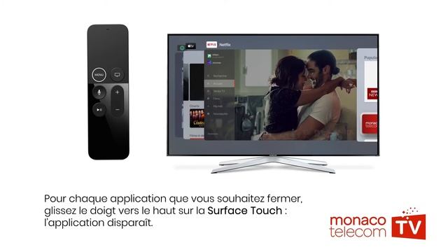 Fermer des applications sur l'Apple TV (Siri remote 1ère génération) смотреть онлайн