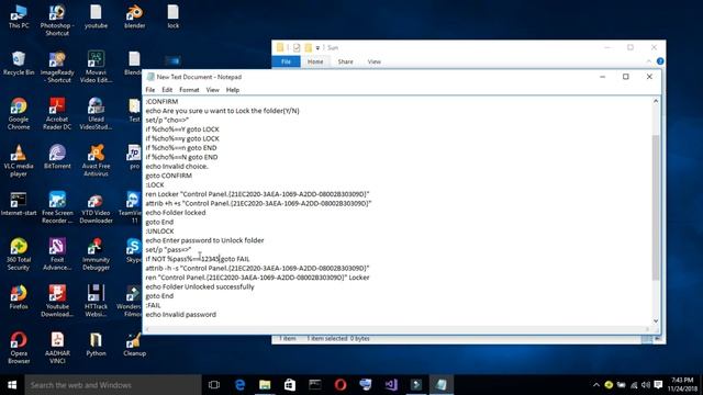 How to lock a folder in windows in Tamil смотреть онлайн