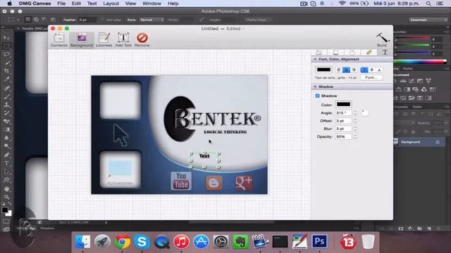 Editar fondo de archivos .dmg en Mac (DMG Canvas) смотреть онлайн