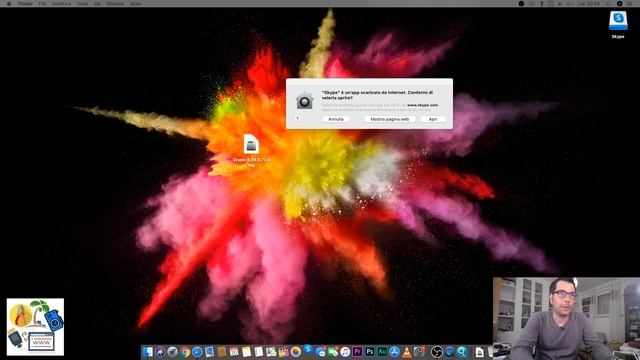 Installare SKYPE su un Mac смотреть онлайн