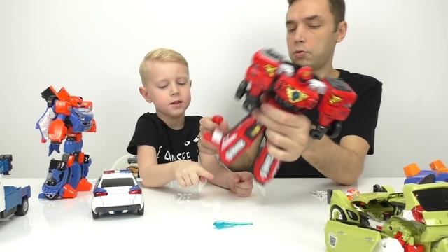 Тобот. Трансформеры Тобот C, D с минифигуркой Долли, R, W Приключение и Эволюция, Тобот Zero