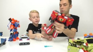 Тобот. Трансформеры Тобот C, D с минифигуркой Долли, R, W Приключение и Эволюция, Тобот Zero