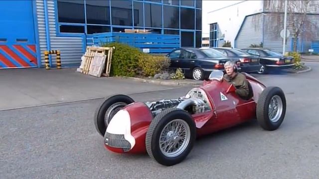 Alfa Romeo Alfetta 158 Drive At Jim Stokes Workshops Ltd.