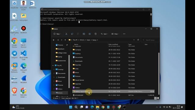how to check laptop battery health / laptop ka battery kharab hai ya nahi kaise check kare смотреть онлайн