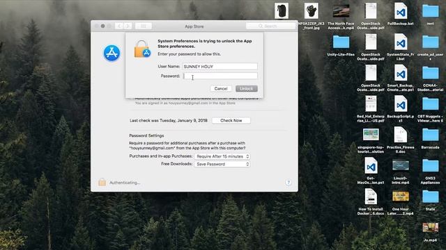 macOS High Sierra App Store Preferences Can Be Unlocked Without a Password | Linux0 смотреть онлайн