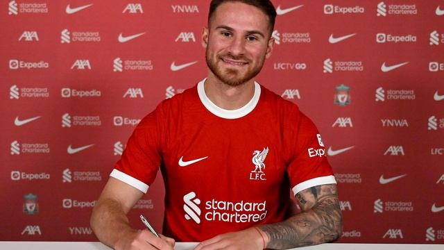 ALEXIS MAC ALLISTER LIVERPOOL SONG WITH LYRICS