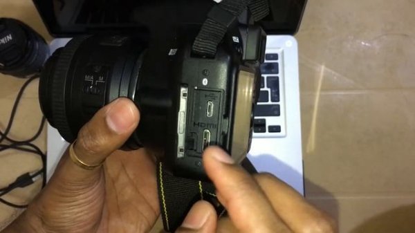 Nikon D3500 connect to mac / Live stream