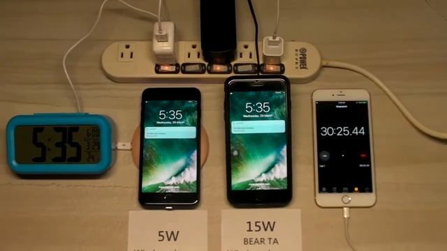 BEAR TA 15W Wireless Power Product vs 5W Wireless Power Product смотреть онлайн