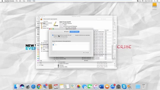 How to Allow Applications to Access Keychain in macOS смотреть онлайн