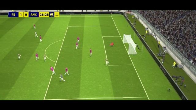 FENERBAHÇE VS ANKARAGÜCÜ E FOOTBALL 2024 DE DZEKO HATTRİCK🔥🟡🔵 смотреть онлайн