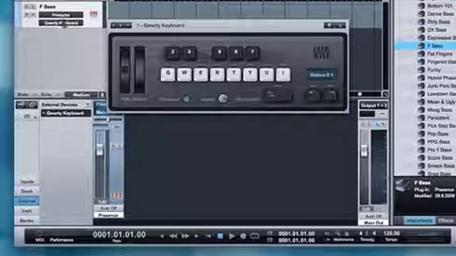 Presonus Studio One - QWERTY Keyboard not triggering MIDI Sounds смотреть онлайн