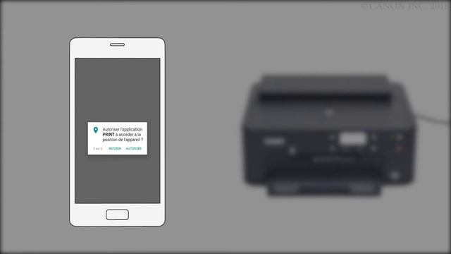 Activation de l'impression depuis un smartphone (Android) - 2/2 (TS700 series) смотреть онлайн