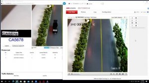 Настройки камеры для определения номера автомобиля Hikvision iDS-TCM203-A