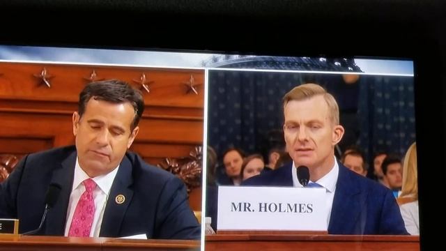 Rep. John Ratcliffe R-TX & Fiona Hill, Mr Holmes Impeachment Hearings Nov. 21 2019 смотреть онлайн