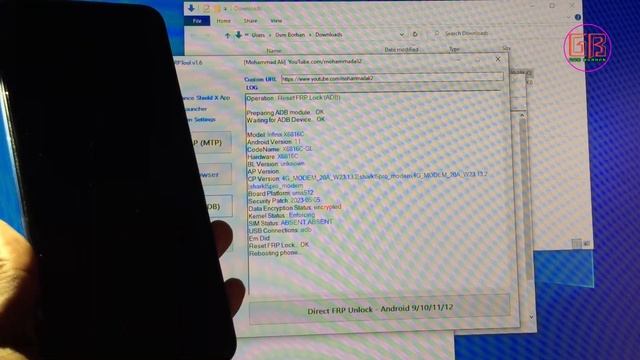 Infinix Hot 12 Play FRP Bypass Android 11 X6816C FRP Bypass 2023