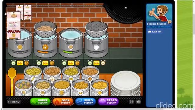 Papa's Pastaria By Flipline Studios : Days 106-112 Game-play (Unlocked Papa Louie)[720pHD]