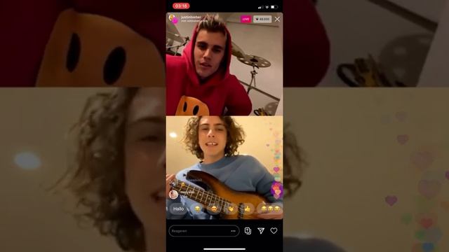 Justin Bieber Live With Eddie Benjamin