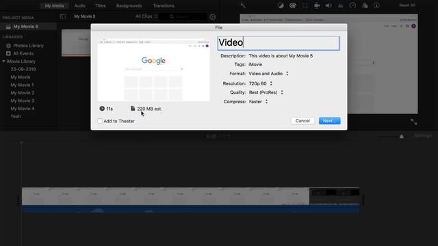 How To Save/Export A Project In IMovie | HD смотреть онлайн