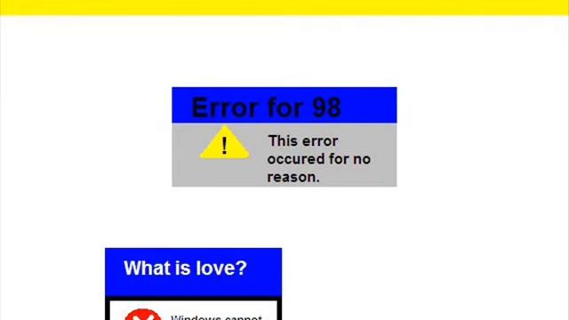 My Fake Error Messages ( No. 2) смотреть онлайн