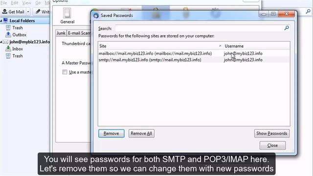 How to change your email password in Thunderbird смотреть онлайн