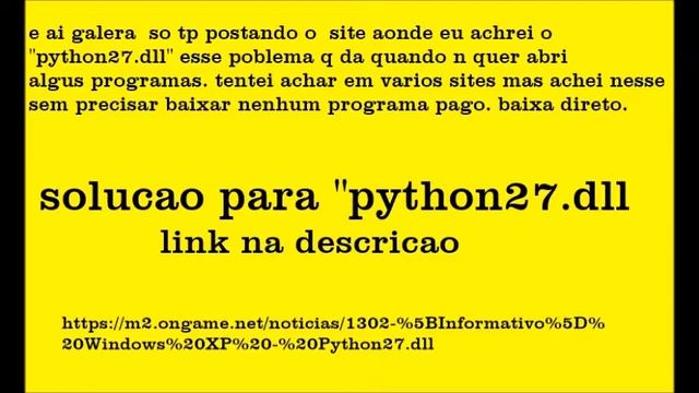 PYTHON27 DLL RESOLVER смотреть онлайн