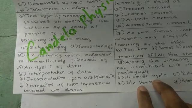KTET category 3 psychology model exam смотреть онлайн