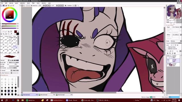 [GORE] Lil Miss Rarity - MLP Speedpaint
