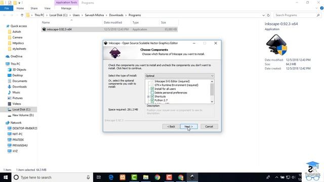 Inkscape :- Download and Install | SR Tutorials смотреть онлайн