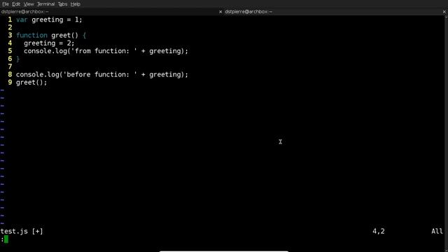 Tutoriel JavaScript: Scope et les variables 1 / ~ смотреть онлайн