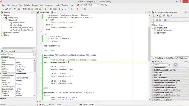 Delphi - Pick unique random number смотреть онлайн