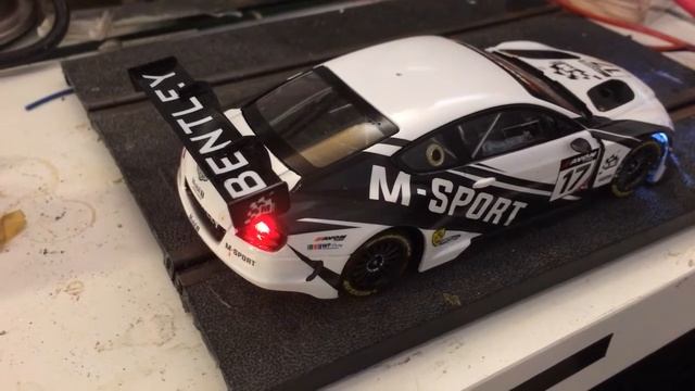 Front and Brakelights on Scalex Bentley Continental DiSCA GT3 Open смотреть онлайн