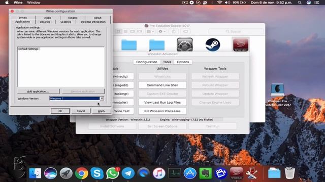 Instalar Pro Evolution Soccer 2017 en Mac (Steam) смотреть онлайн