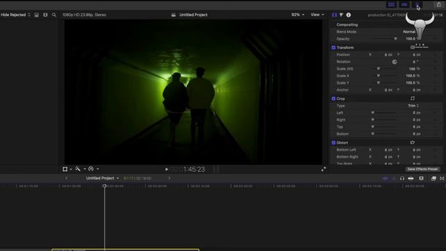 HOW TO REMOVE THE SHAKE AND STABILIZATION THE VIDEOS | TUTORIAL | FCPX смотреть онлайн