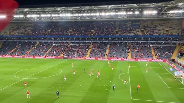 Türkiye Norveç Maç Önü (Şükrü Saraçoğlu Stadı) Vatan Sana Canım Feda. смотреть онлайн