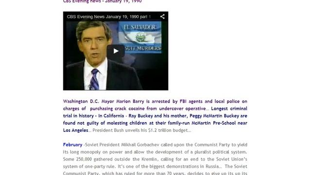 1990 Year In Review: Facts, Headlines & Pop Culture History смотреть онлайн