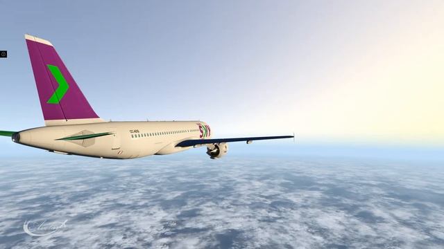 SCIE - SCEL // Full rain xEnviro // Xplane 11 // смотреть онлайн