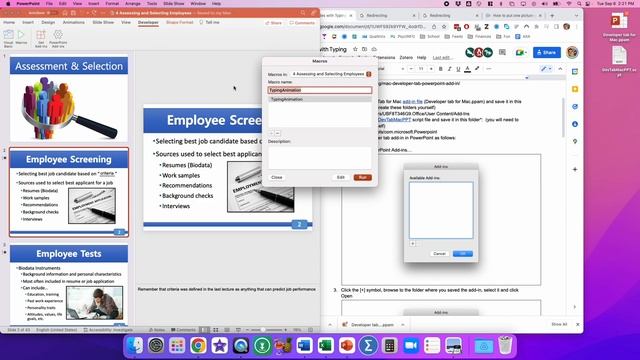 How to create self-typing cloze words in PowerPoint (on Mac) смотреть онлайн