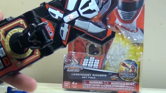 Power Rangers Super Megaforce Legendary Ranger Key Pack Wave 3: Operation Overdrive смотреть онлайн
