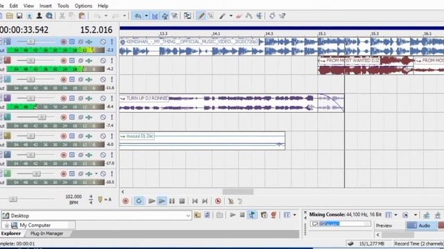 Sony acid pro 7 mashup by Dj Ronnie the portable смотреть онлайн