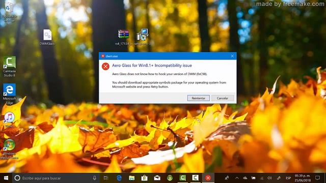 Aero glass windows 10 1803 April 2018 Update BUILD 17134 [En Español] смотреть онлайн