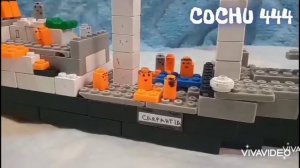 Lego TITANIC y BRITANNIC 2 Vs LUSITANIA y CARPATHIA