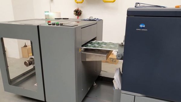 Konica Minolta bizhub PressC71cf  digital label printer