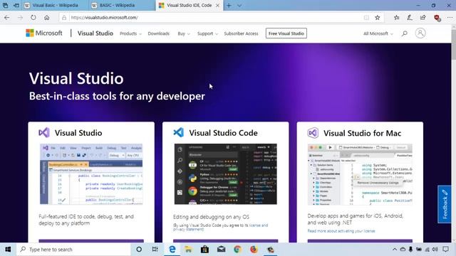 Visual Basic Programming - Install Visual Studio 2019 Community Edition смотреть онлайн