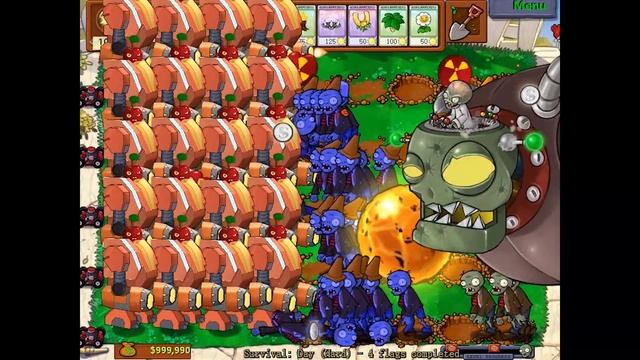 Cherry Mecha cherry bomb VS Dr. Zombie——Plants VS Zombies смотреть онлайн