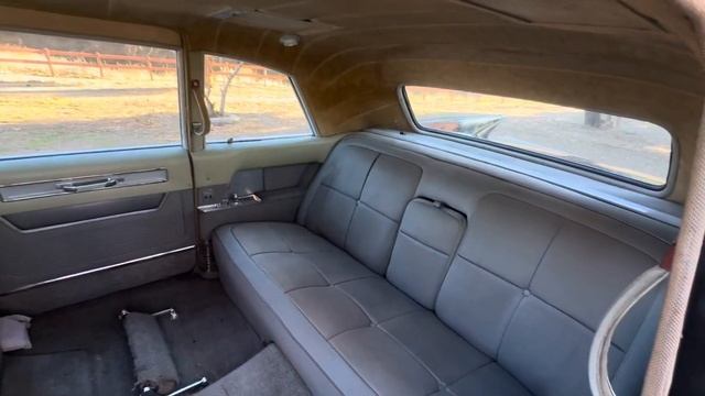 1960 Cadillac Series 75 formal limousine interior смотреть онлайн