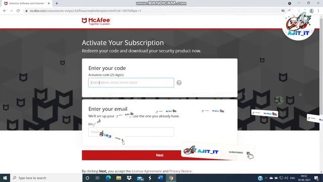 How to activate McAfee antivirus on your laptop?McAfee antivirus laptop me kaise activate kerenge? смотреть онлайн