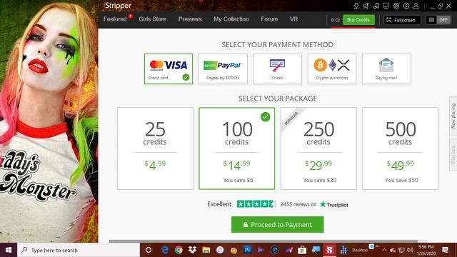 Istripper Credits Free